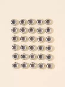 Phụ kiện trang sức DIY 30 hạt - Bạc - Xem 2