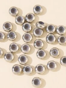 Phụ kiện trang sức DIY 30 hạt - Bạc - Xem 3