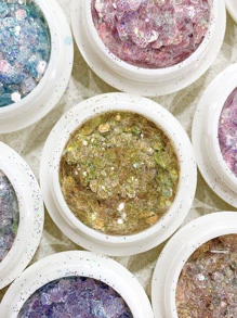 8boxes Random Color Sequin Nail Art Decoration - Multicolor - View 4