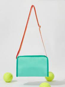 SCOOBY-DOO X SHEIN Mini Cartoon Patch Decor Square Bag - Multicolor - View 4