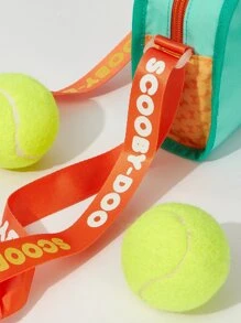 SCOOBY-DOO X SHEIN Mini Cartoon Patch Decor Square Bag - Multicolor - View 6