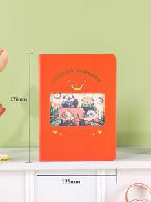 Cuaderno con estampado de dibujos animados - Multicolor - Ver 2