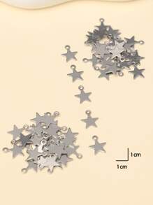 60 件不銹鋼星星 DIY 吊墜