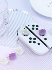 GeekShare Bộ 4 nút bọc thiết kế Ghost Tương thích với Nintendo Switch Oled/Lite - Nhiều màu - Xem 7