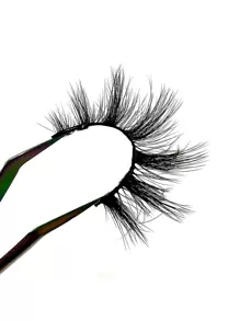 3 Pairs Full False Lashes 20mm Volumized Eyelashes Fluffy Faux Mink Lashes - Black - View 7