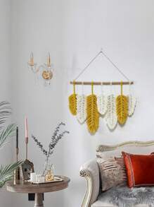 1 pieza Decoración colgante con diseño de pluma - Multicolor - Ver 7