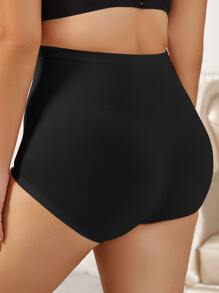Snug Zone Bragas de talle alto unicolor - Negro - Ver 2