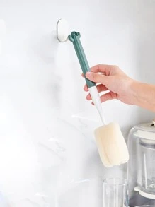 1pc Cactus Design Cup Cleaning Brush - Multicolor - View 2