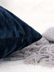 1入組毛茸茸靠墊套不附帶墊芯