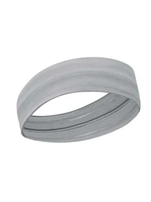 1pc Plain Sports Headband - Grey - View 2