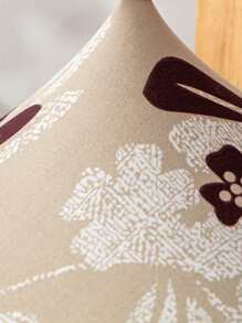 1入組花卉圖案彈力椅座套