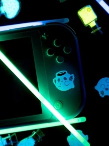 GeekShare Bộ 4 nút bọc thiết kế Ghost Tương thích với Nintendo Switch Oled/Lite - Nhiều màu - Xem 8