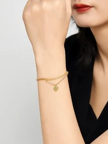 Pulsera con diseño de redondo - Multicolor - Ver 1