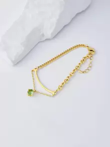 Pulsera con diseño de redondo - Multicolor - Ver 2