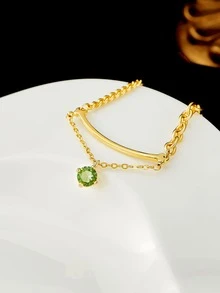 Pulsera con diseño de redondo - Multicolor - Ver 4