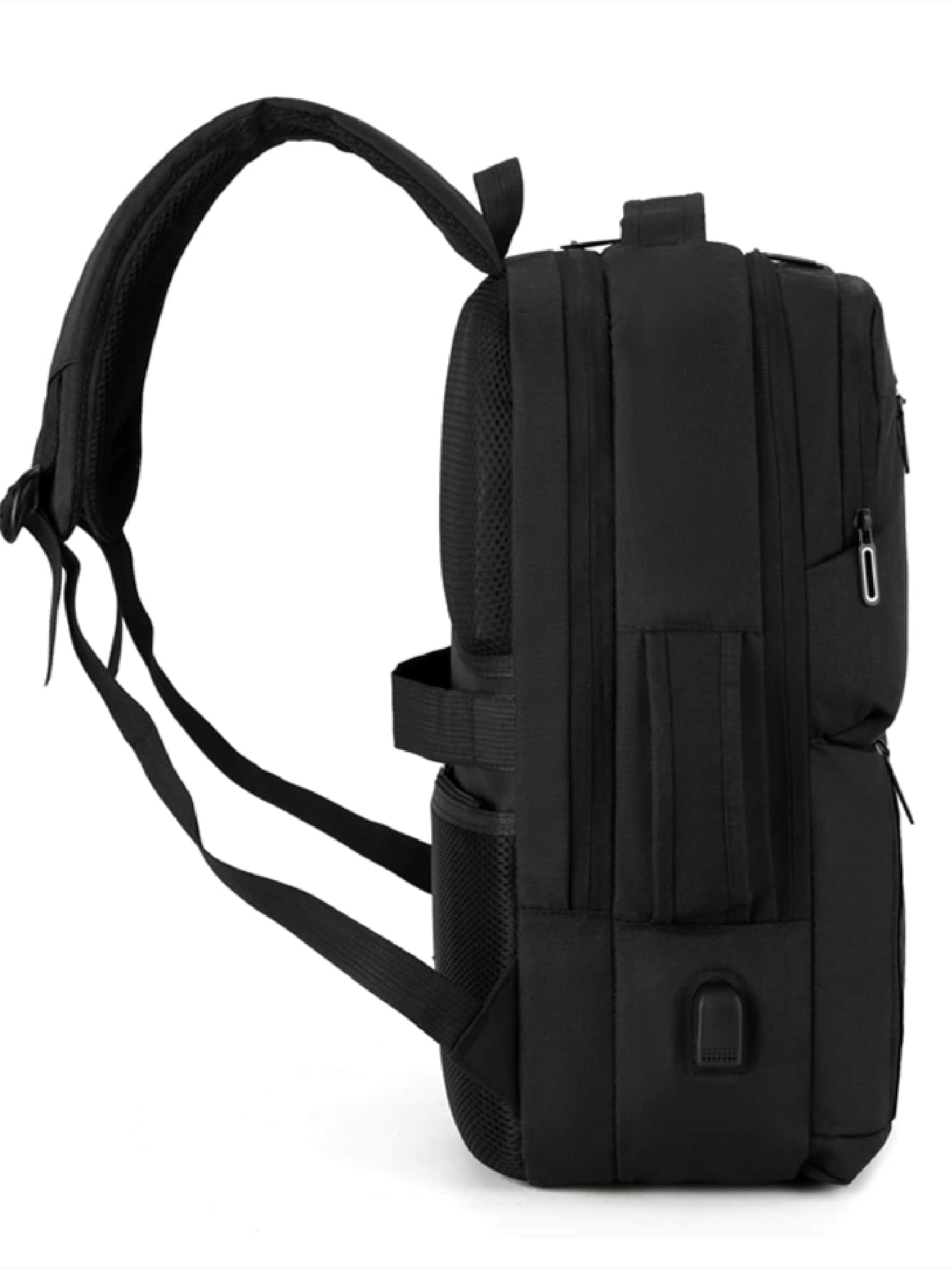 Charging Port Design Functional Backpack SHEIN EUR