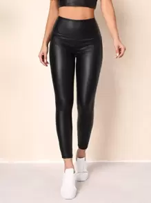 Jeans ajustados - Negro - Ver 1
