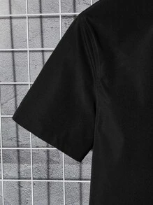 GENTILAND Men Striped Print Button Front Shirt - Multicolor - View 4