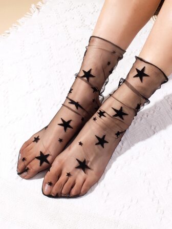 Star Pattern Socks