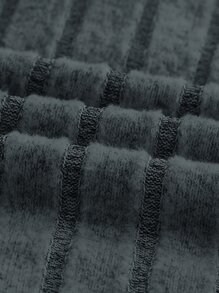 Muchica Scoop Neck Bell Sleeve Crop Tee - Dark Grey - View 4