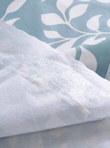 1pc PVC Flannel Lace Edge Waterproof And Oil-proof Tablecloth - Multicolor - View 4