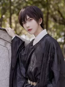 alicegarden Daily Wear Brown Unisex Short Hair Wig To Have A Handsome Male Look - Brown - View 1