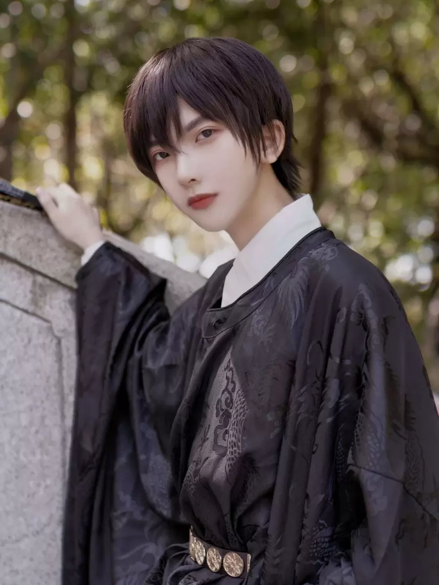 alicegarden Daily Wear Brown Unisex Short Hair Wig To Have A Handsome Male Look - Brown - View 1