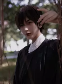 alicegarden Daily Wear Brown Unisex Short Hair Wig To Have A Handsome Male Look - Brown - View 5