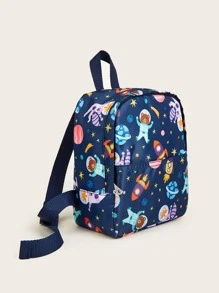 Ba lô trẻ em Hoạt hình Có thể điều chỉnh được - Màu xanh lam - Xem 7