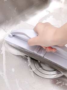 1pc Foldable Cleaning Sponge - Mauve Purple - View 3