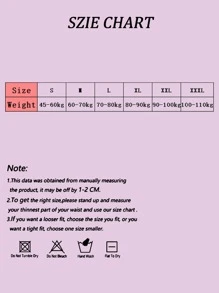 1pc Striped Sports Knee Pad - Pink - View 3