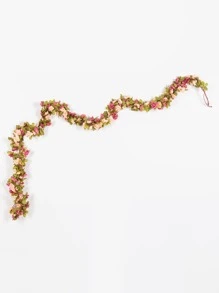 1/4PCS Artificial Flowers Roses Plants Vine Valentine's Day Gift Decoration Home Decoration Flower Rattan Dining Table Vase Decorations Dining Room, Bedroom Decoration Materials, Wedding Site Decoration, Outdoor Garden Flower Arrangement Materials, New Year Decoration, Valentine Day, Gift