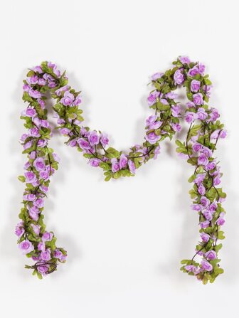 1/4ST Konstgjorda blommor Rosor Växter Vinranka Alla hjärtans dag Presentdekoration Heminredning Blomrotting Matbord Vasdekorationer Matsal, sovrumsdekorationsmaterial, bröllopsdekoration, material för utomhusträdgård Blomsterarrangemang, bordsdekoration, mittstycken, konstgjorda blommor, plastblommor, alla hjärtans dag