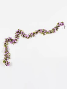 1/4PCS 人造花玫瑰植物藤蔓情人节礼物装饰家居装饰花藤餐桌花瓶装饰餐厅、卧室装饰材料、婚礼场地装饰、户外花园插花材料、餐桌装饰、餐桌摆饰、人造花、塑料花、情人节、礼物