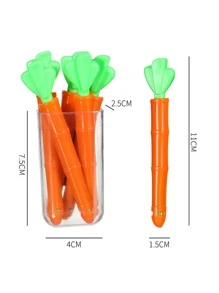 5pcs Carrot Design Sealing Clip - Multicolor - View 3