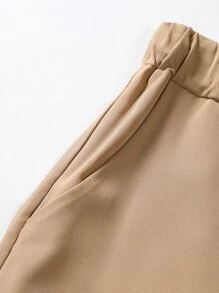 Manfinity Men Letter Graphic Two Tone Shirt & Trousers - Multicolor - View 8