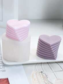 1pc Heart Design Candy Mold - White - View 5