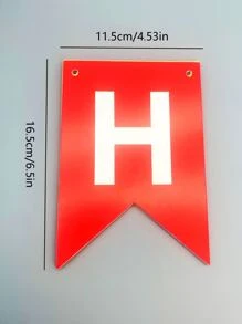 1pc Birthday Pull Flag - Multicolor - View 2