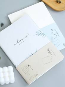 1 cái Máy tính xách tay in hình lá ngẫu nhiên - Nhiều màu - Xem 4