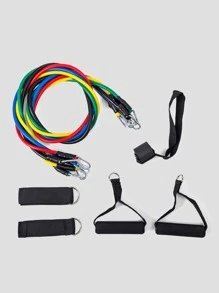 11pcs Pull Rope Muscle Training Resistance Band Set - Multicolor - View 3