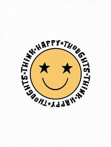 LittlestoMiddles Plus Size Cartoon & Slogan Graphic Drop Shoulder Tee - White - View 2