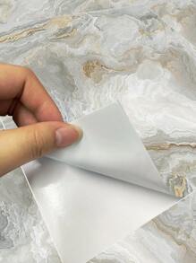 5 miếng dán sàn hoa văn bằng đá cẩm thạch - Nhiều màu - Xem 3