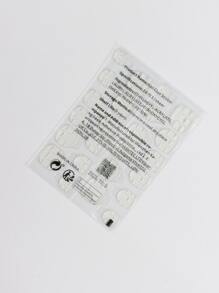 ROMWE Fairycore 24pcs Coffin Glitter Fake Nail - Multicolor - View 5