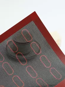 1pc Silicone Baking Mats, Reusable Baking Mats, Non-Stick Heat Resistant Oven Liner Sheets, Baking Pan Mats, For Macaron, Cookie, Baking Tools - Multicolor - View 7