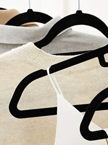 5pcs Non-slip Hanger Set - Black - View 3