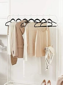 5pcs Non-slip Hanger Set - Black - View 6