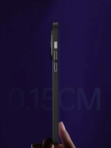 Funda básica de teléfono compatible con Apple iPhone 15/15Plus/15Pro/15Promax - Negro - Ver 8