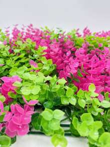 1pc Artificial Plant Wall - Multicolor - View 3