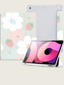 花卉图案保护壳 适用于 iPad - 彩色 - 查看 3