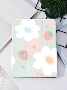 花卉图案保护壳 适用于 iPad - 彩色 - 查看 4